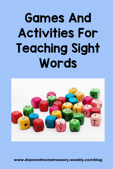 Sight Word Games And Activities