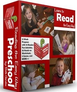 Reading the Easy Way! 12 Week Preschool Reading Program