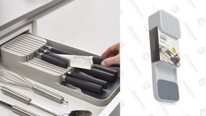 If You Don’t Have a Knife Block, Put Your Fancy Knives In This $8 Joseph Joseph Organizer