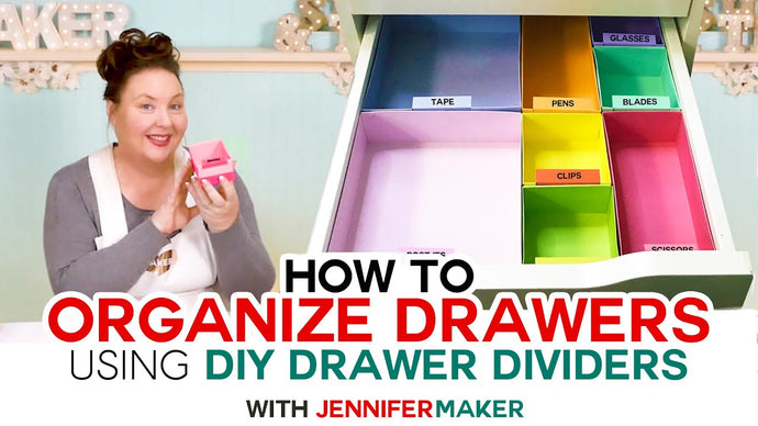 How to Organize Your Drawers DIY Drawer Dividers! by Jennifer Maker (1 year ago)