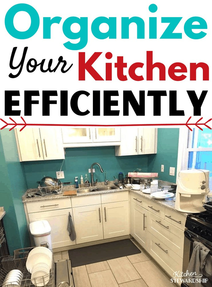 These are the best organization tips for the kitchen I’ve collected over the years to reorganize a kitchen efficiently