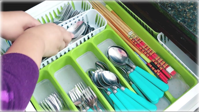 7 Easy Kitchen Drawer Organization Using Dollar Tree & Other Inexpensive Organizers by LifeAt50&Beyond DIY (2 years ago)