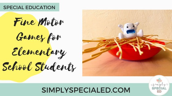 Fine Motor Games for Elementary School Students