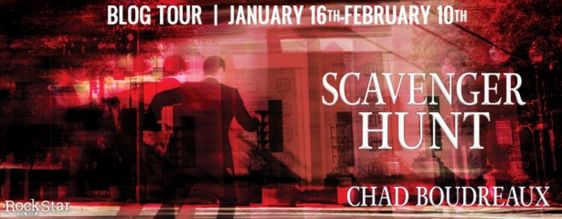 he just wants to serve his country... Scavenger Hunt: A Novel by Chad Boudreaux