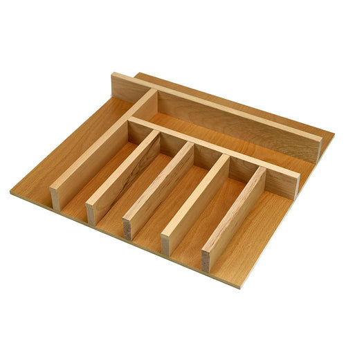 Craftsman Series - Style C -Standard Silverware (Flatware) Organizer (C-FW-ST-02) Drawer Interior Size Range: Width 18 1/8