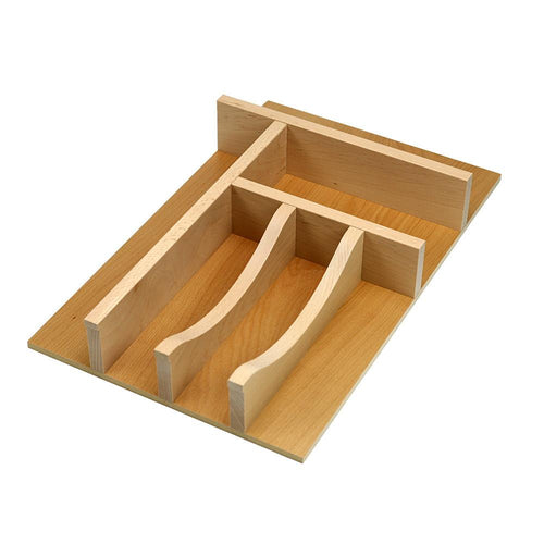 Classic Series - Style C -Narrow Silverware (Flatware) Organizer (C-FW-N-201)   Drawer Interior Size Range: Width 11 7/8 - 16 3/8