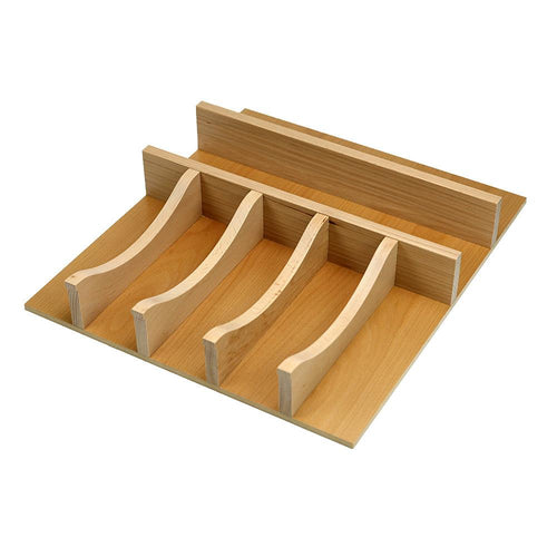 Classic Series - Style B -Standard Silverware (Flatware) Organizer (B-FW-ST-202)   Drawer Interior Size Range: Width 15