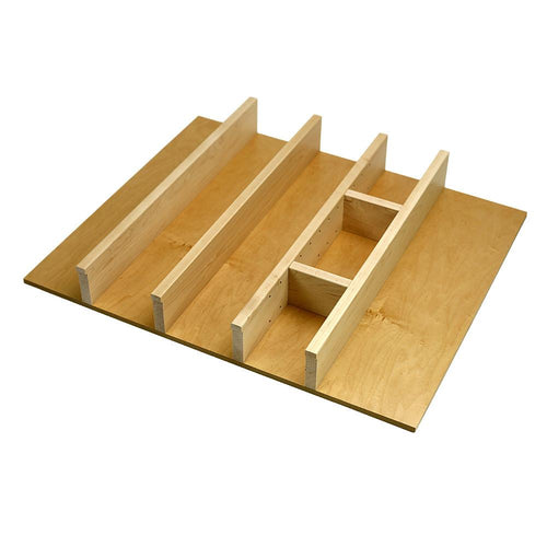 Craftsman Series - Style H Standard Utensil Organizer  (H-UC-ST-02)   Drawer Interior Size Range: Width 20 1/2