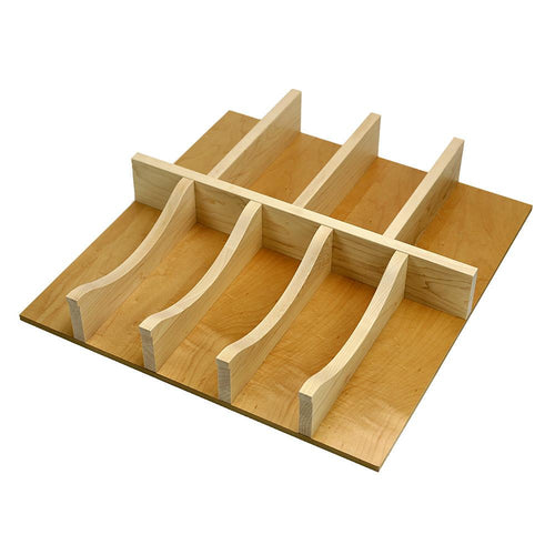 Classic Series - Style A -Standard Silverware (Flatware) Organizer (A-FW-ST-202)   Drawer Interior Size Range: Width 15