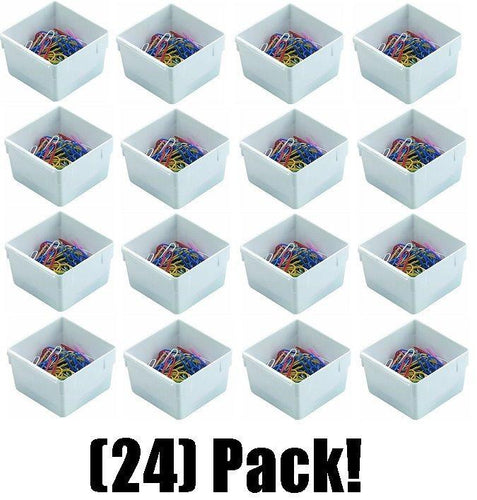 (24) Rubbermaid 2910-RD-WHT 3