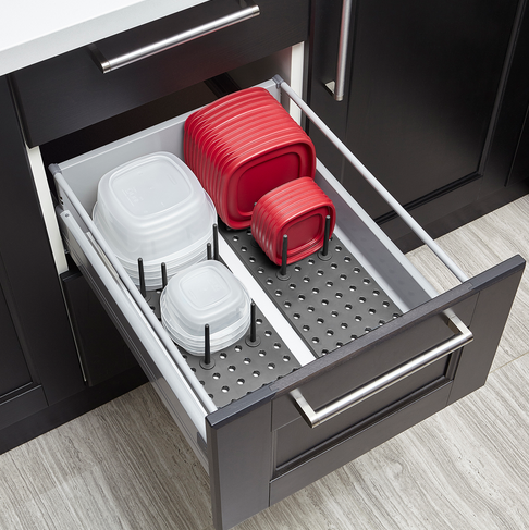 Peggy Drawer Organizer, Charcoal