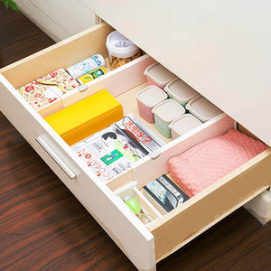 Top rated ogrmar 3pcs 10 8 17 1 expandable drawer dividers adjustable dresser drawer organizer separators for kitchen bedroom bathroom closet and office drawers
