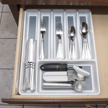 Best seller  silverware drawer organizer with six sections and nonslip tray flatware utensil cutlery kitchen divider by lavish home also for desk and office