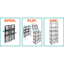 Discover the best flipshelf flipcube folding metal cube organizer small space solution no assembly home closet bathroom and office shelving black 4 cube organizer