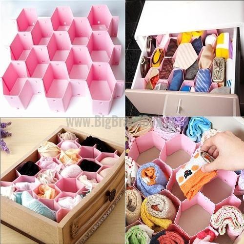 8 Partition Multipurpose Storage Drawer Organizer