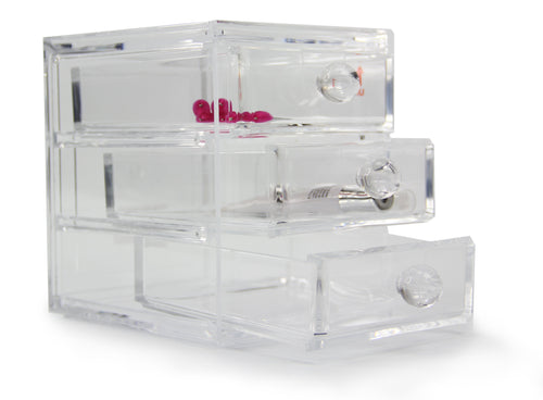 3 Drawer Organizer with Knob