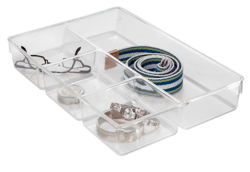 InterDesign Linus Multi-Sectional Dresser & Drawer Organizer