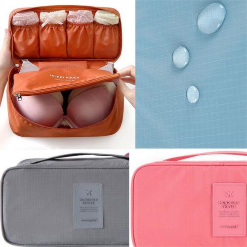 Creative Travel Underwear Bra Bag Cosmetic Makeup  Drawer Organizers