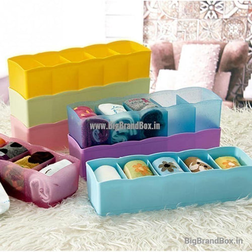 Underwear Drawer Partition Plastic Organizer